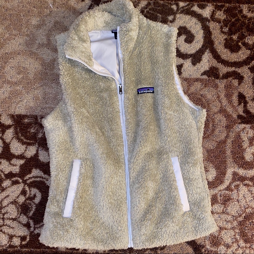 Patagonia fuzzy vest
